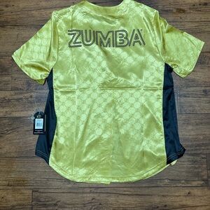 Zumba Fitness Men's Vibrant Yellow Tee